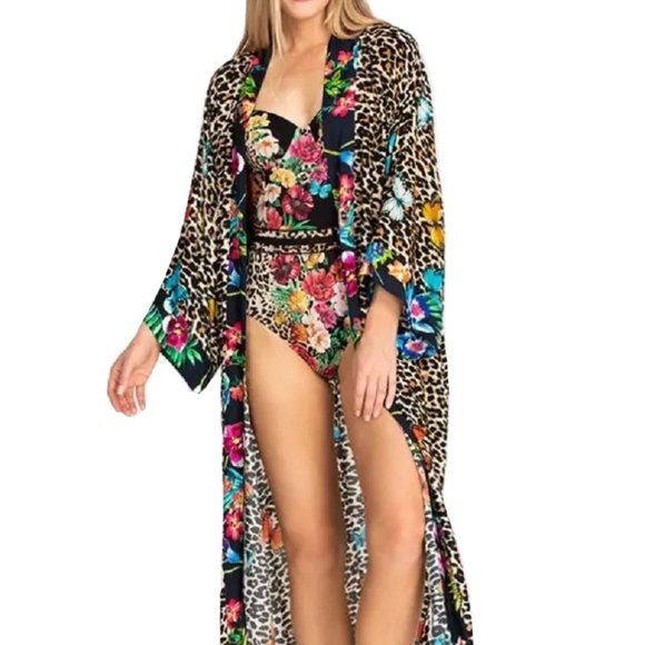 Johnny Was Butterfly Wild Kimono - CSW8221-H